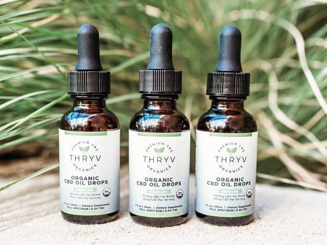 Introducing Thryv Organics' USDA Certified Organic CBD Products