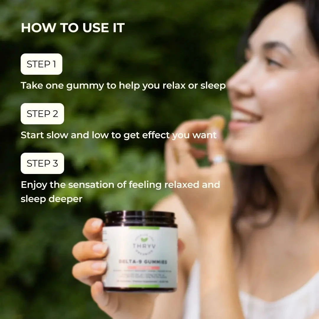 Delta-9 THC Gummies Gummies Thryv Organics