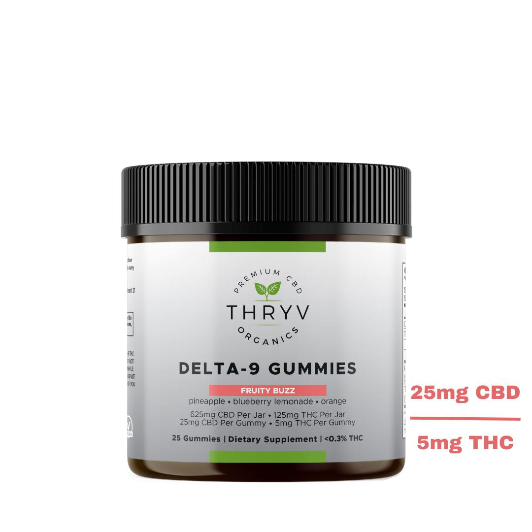 Delta-9 THC Gummies Gummies Thryv Organics