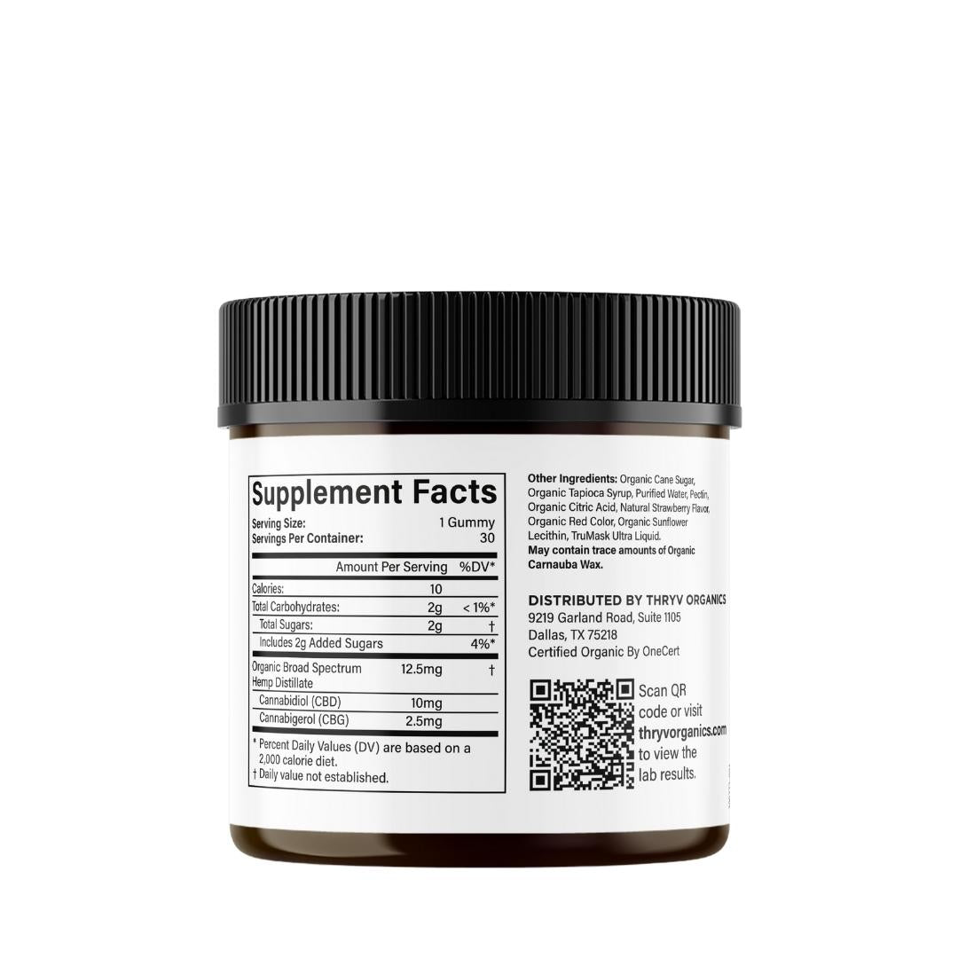 Organic CBD Gummies Gummies Thryv Organics