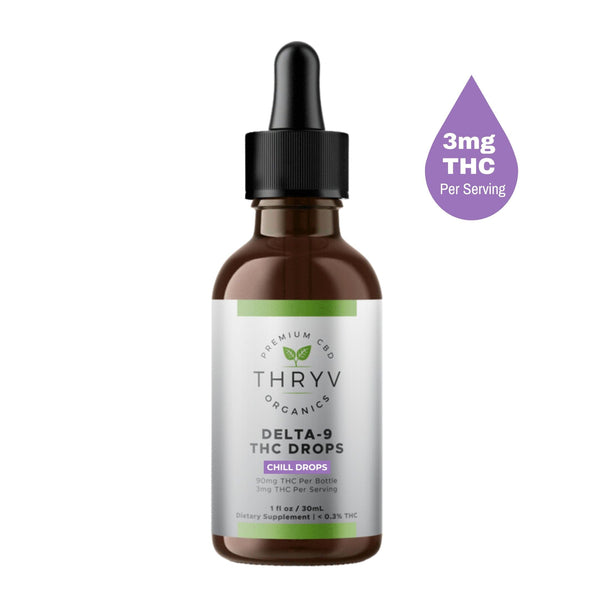 Delta-9 THC Drops Thryv Organics 