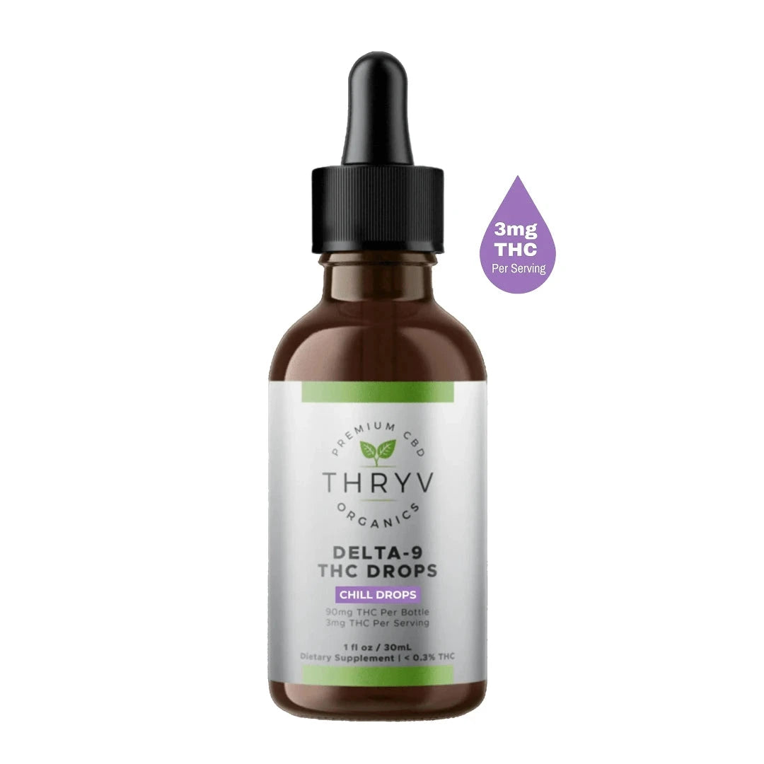 Delta-9 THC Drops Thryv Organics 