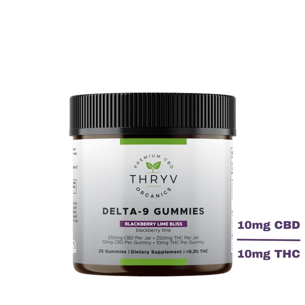 Delta-9 THC Gummies Gummies Thryv Organics 