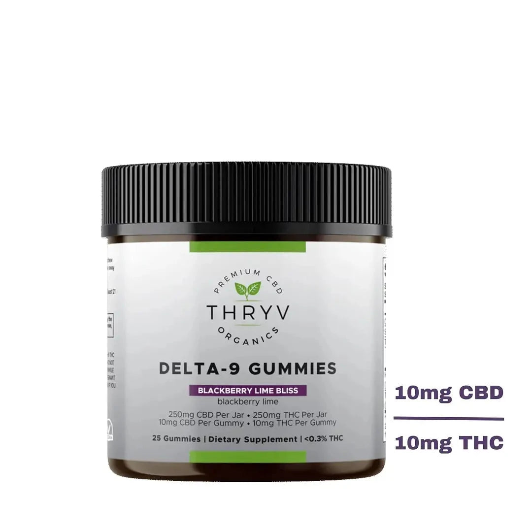 Delta-9 THC Gummies Gummies Thryv Organics 