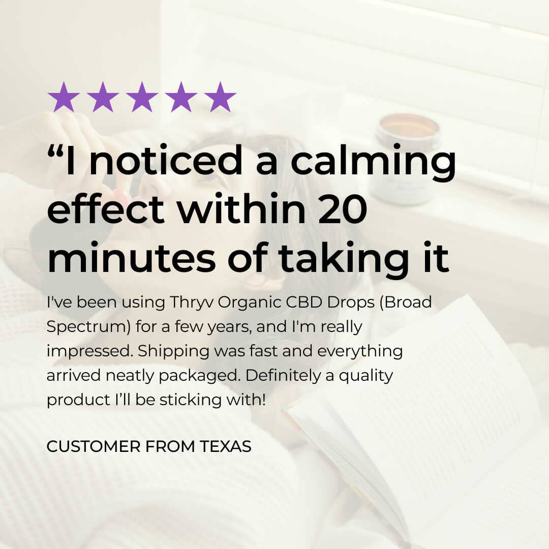 The Daily Calm and Bliss Set Thryv Organics 