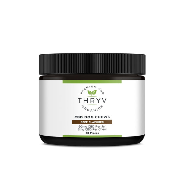 CBD Oil Dog Chews Pets Thryv Organics 