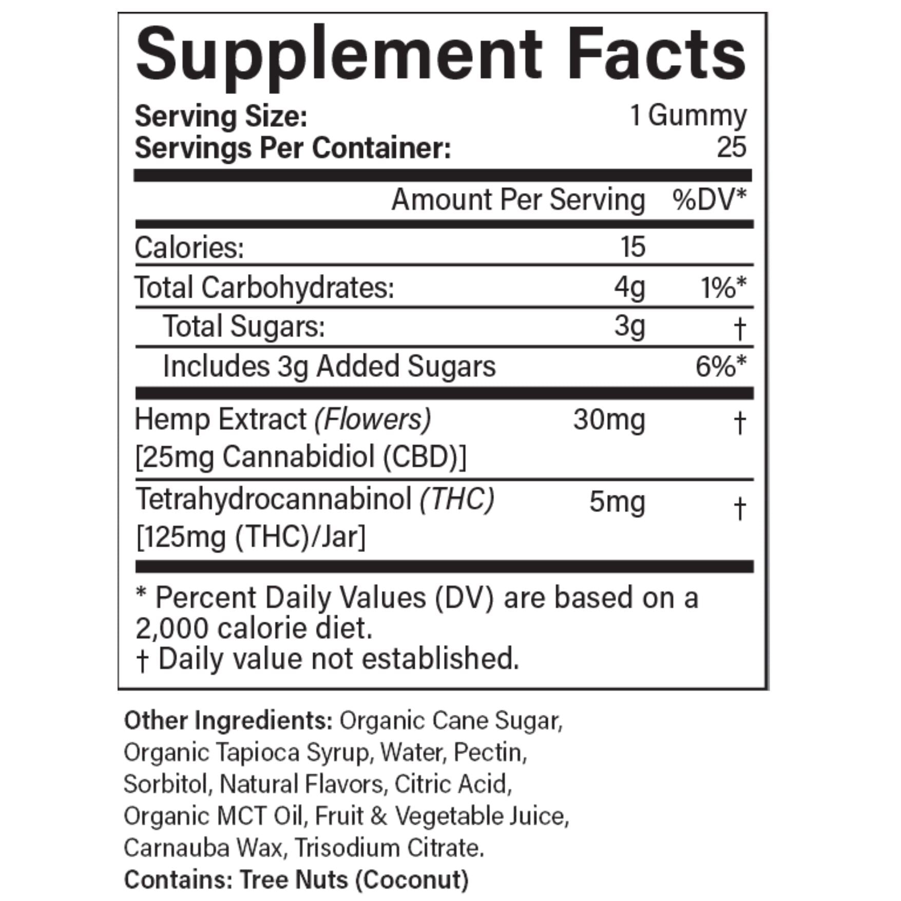 Delta-9 THC Gummies Gummies Thryv Organics 